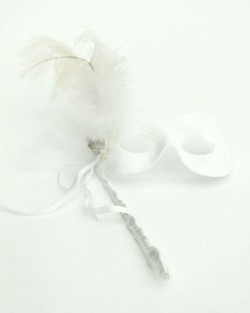 Angel White Stick Mask 2 Angel White Stick Mask 2